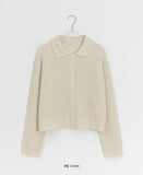 Kdanro Collar Knit Cardigan