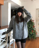 Polup wool slit button knit