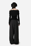 Bay One-Tuck Straight Slacks