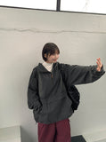 Culz Denim String Hood Over Anorak
