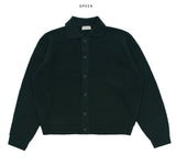Uni Collar Knit Cardigan