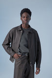 Overfit washed heritage jacket