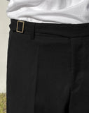 Gurkha belt semi-wide slacks