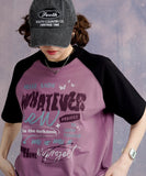 Something Raglan Short Sleeve T-shirt