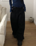 Hashu Natural Cotton Wide Pants