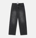 Mitt wide denim pants