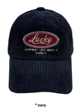 LUCKY CORDUROY BALL CAP