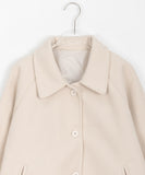 Nilan raglan collar short coat