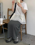 Badel Dot Banding Long Skirt