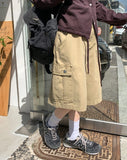 Ferdin Cotton Adjust Cargo Bermuda Pants