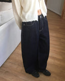 Cozzle Wide Raw Denim Pants