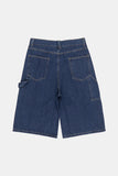 Ripi carpenter bermuda denim pants
