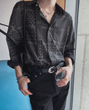 Dimen Paisley Tie Shirt