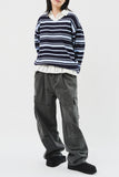 Tora Open Striped Knit