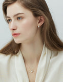 Nova 10K(Y) Pearl Earrings