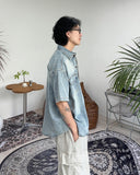 Kaiden Patch Denim Shirt