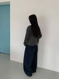 Podane Pigment Printing Over Long Sleeve Tee