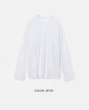 LeCon Linen Long Sleeve T-Shirt