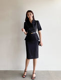 Rudina Gold Buckle Belt