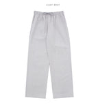 Scone linen banding pants