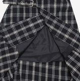 Noble Check Ankle Skirt