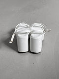 1206 Strap Platform Sole Sandals (10cm)