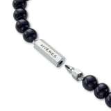 BR(W) Ball Black Onyx Bead Bracelet
