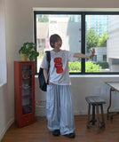 Rippat Banding Cargo Nylon Wide Pants
