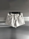 Teeth Adjust Cotton Shorts