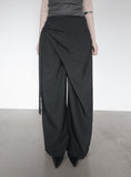 Blend Wrap Skirt Pants
