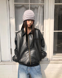 Kbon Overfit Leather Jumper