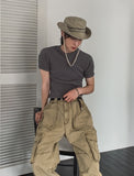 Pitt vintage utility pocket cargo pants