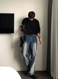 Walt washing denim pants