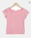 Cotter Stripe Short Sleeve T-shirt