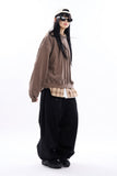 Mossman balloon over wide cotton pants