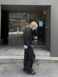 Nylon Thin Over Button Jacket