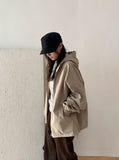 Cutter Cotton Hood Bomber Jacket