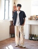Minimal Crop Check Short Sleeve Shirt