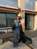 [BAONHAUS] Garen Balloon Banding Wide Slacks
