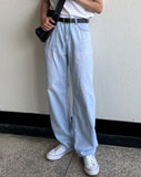 Sky Denim Pants