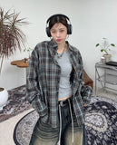 GL flannel check shirt