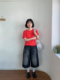Qrim Tension Basic Round Short Sleeve Tee
