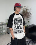 Decontrol Color Matching Raglan T-shirt