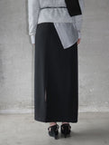 Temp knot long skirt