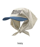 Limen Lettering Scarf Ball Cap