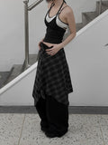 Sherbell Pocket Wrap Layered Skirt