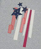 FLAG APPLIQUE RINGER TEE