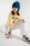 Color ribbed cotton beanie