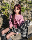 Matter Lettering Brush Knit