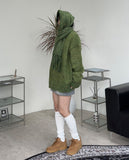 Blan Brush Round Knit